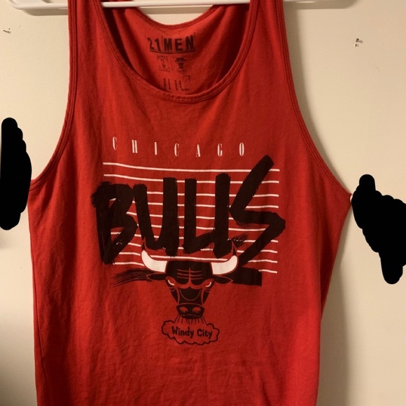 Red Chicago Bulls Tanktop - Picture 2 of 6